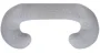 Подушка для материнства Ceba Baby Physio Jersey Grey Stars, 300 см