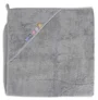 Prosop cu gluga Ceba Baby EcoVero Line Drizzle, 100x100 cm foto