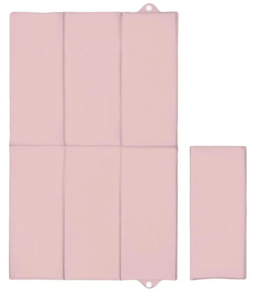 image for Saltea de infasat pliabila Ceba Baby Basic Pink, 80x50 cm foto