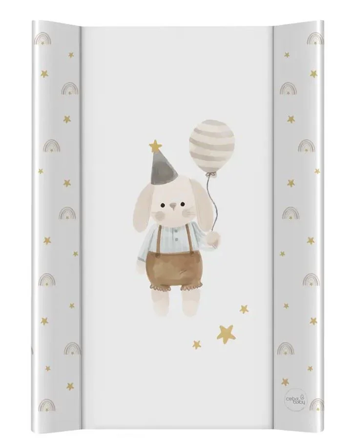 image for Saltea de infasat tare Ceba Baby Ultra Light Birthday Bunny, 70x50 cm foto
