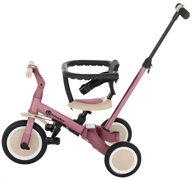 image for Tricicleta evolutiva 5 in 1 Petite&Mars Turbo Dusty Rose foto