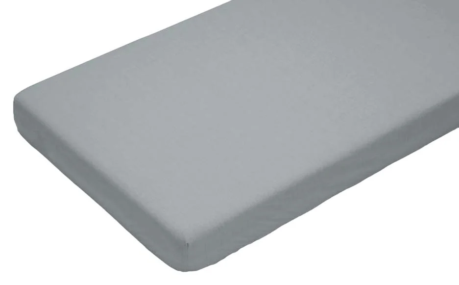 image for Водонепроницаемый простынь на резинке Petite&Mars Soft Dream Dry Grey, 120x60 см foto