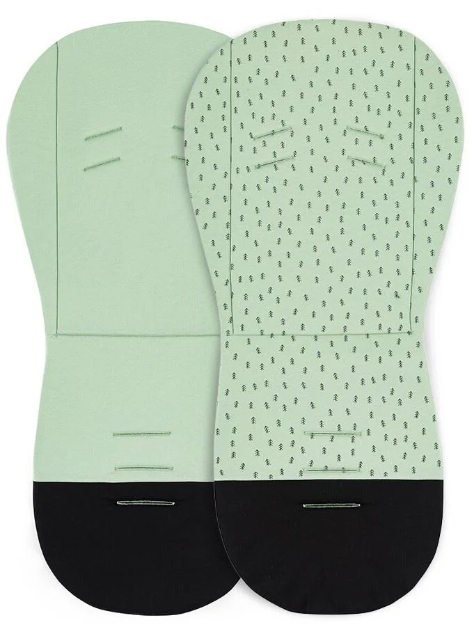Salteluta pentru carucior Petite&Mars Foamy Green Trees