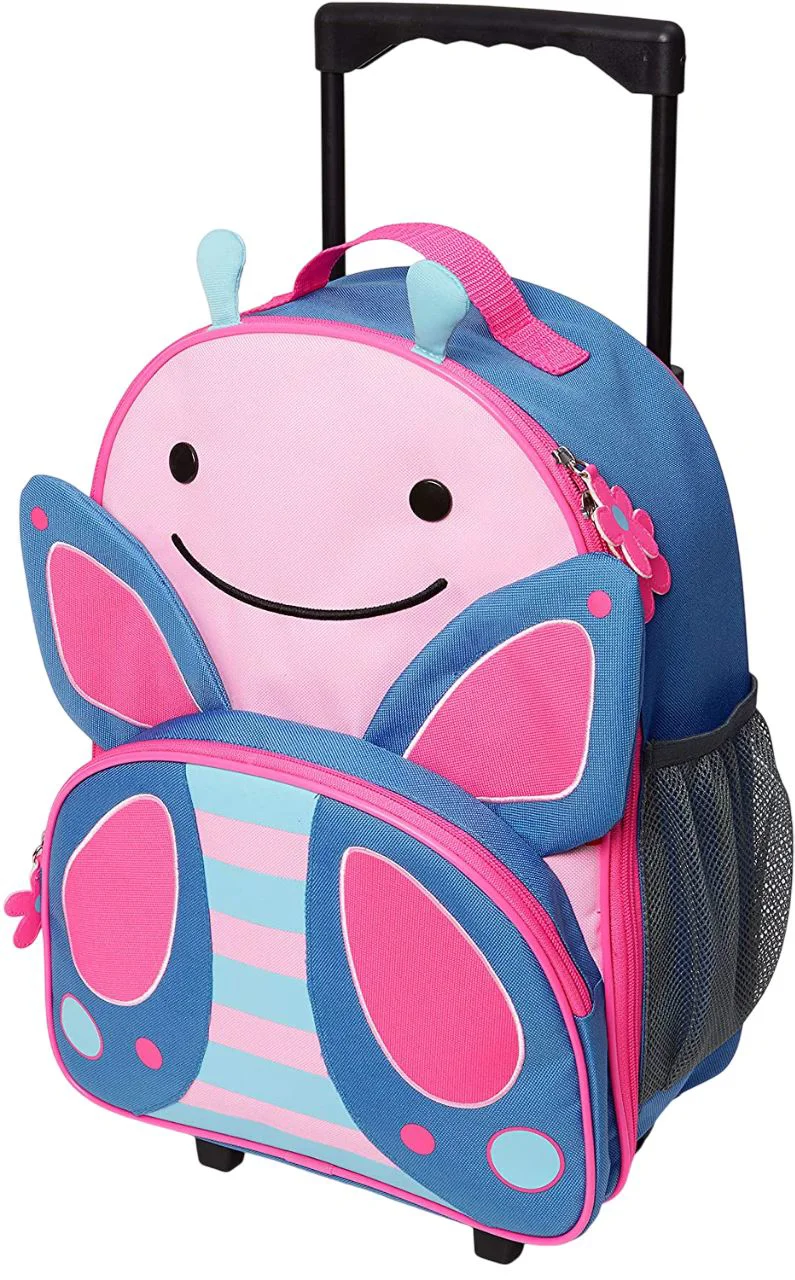 Рюкзак-чемодан на колесах Skip Hop Zoo Butterfly foto