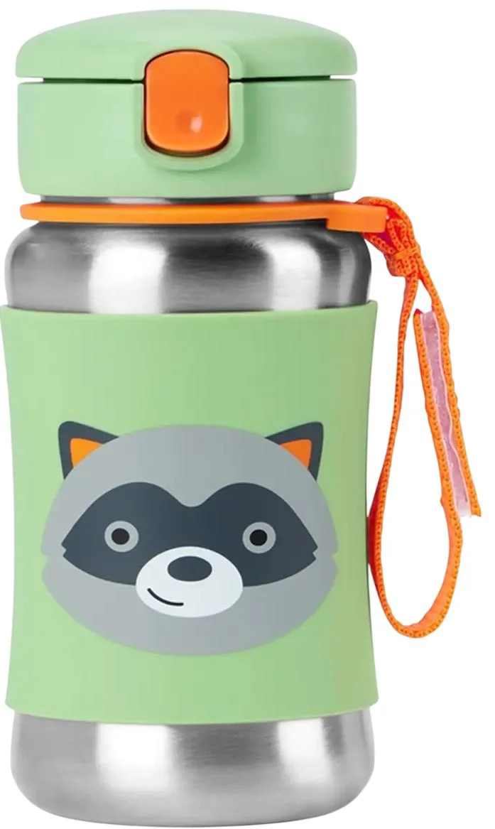 image for Термо-поильник с трубочкой Skip Hop Zoo Raccoon foto