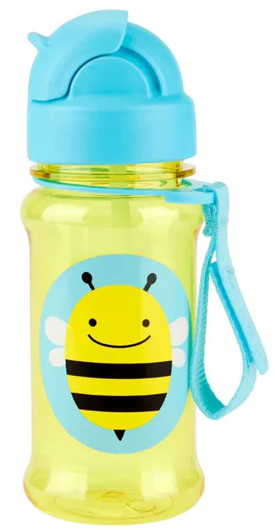 image for Бутылочка с трубочкой из тритана Skip Hop Zoo Bee foto