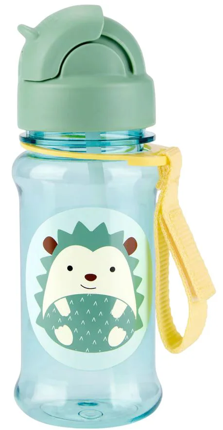 image for Бутылочка с трубочкой из тритана Skip Hop Zoo Hedgehog foto
