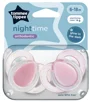 Suzete ortodontice din silicon Tommee Tippee Roz (6-18 luni), 2 buc. foto