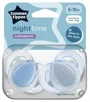 Suzete ortodontice din silicon Tommee Tippee Albastre (6-18 luni), 2 buc. foto