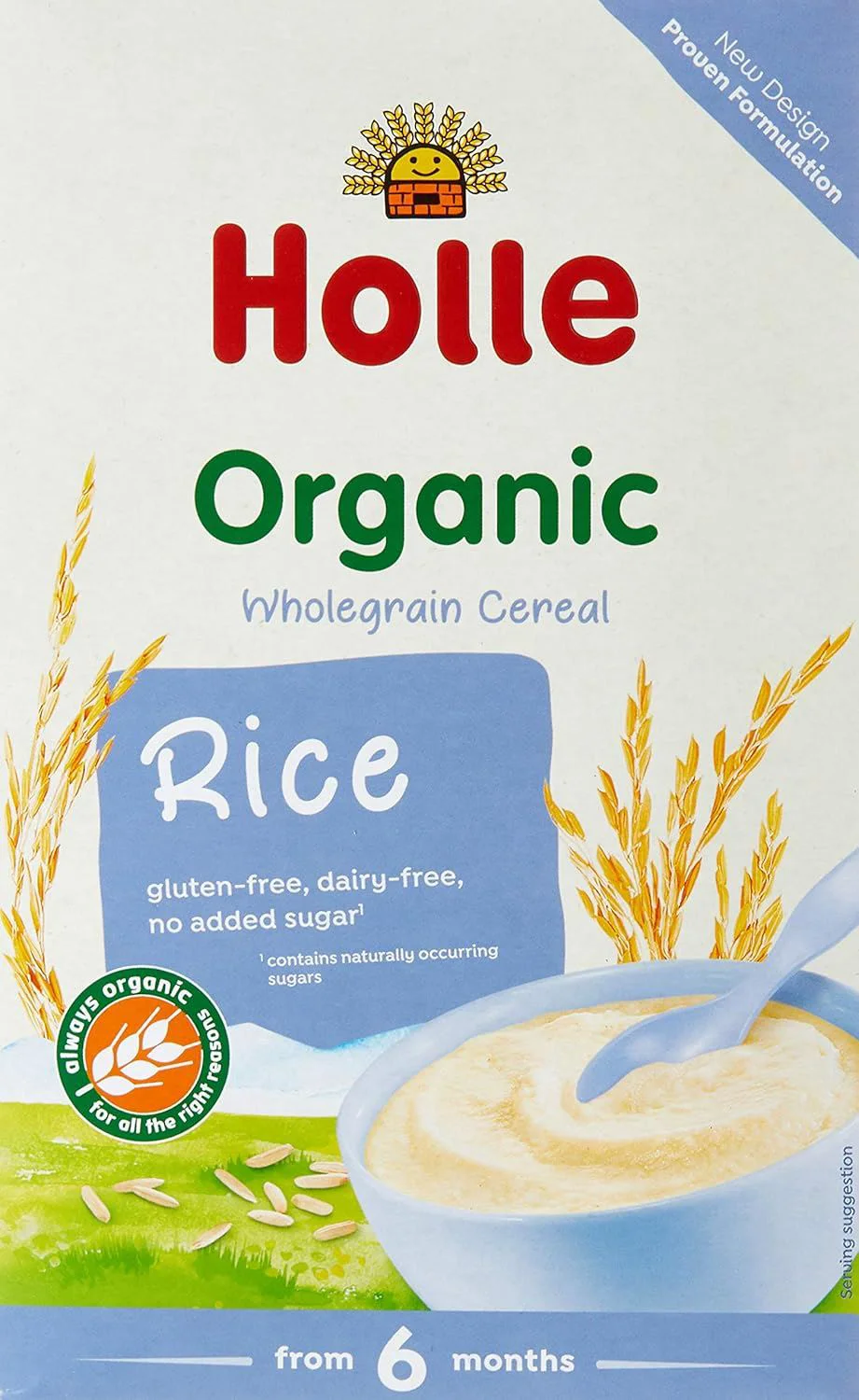 image for Промо-набор 1+1 рисовая и просовая каши Holle Organic (6+ мес.), 150 г foto