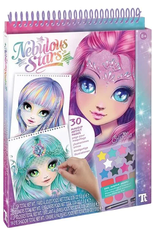 image for Книга по макияжу Nebulous Stars с набором косметики foto