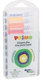 Set vopsele tempera in tuburi Primo cu pensula, 10 culori foto