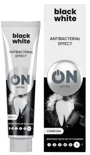 Pasta de dinti Tolpa ON Black White Antibacterial Effect, 75 ml foto