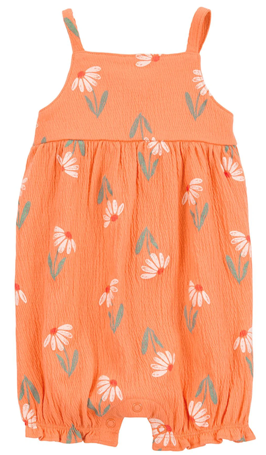 Carter's Salopeta pentru fetite Orange Floral foto