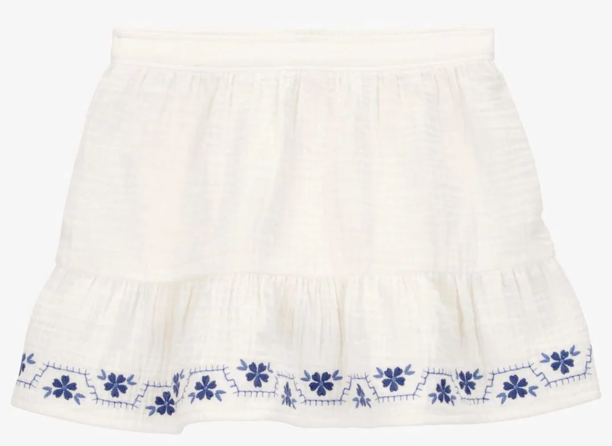 image for Carter's Муслиновая юбка Lawn Ivory foto