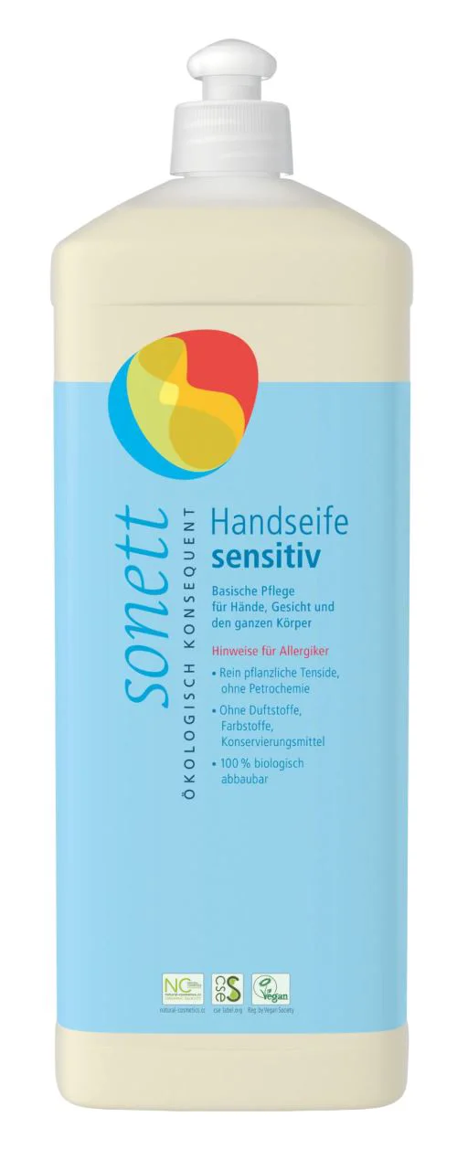 image for Sapun lichid pentru maini Sonett Sensitive, 1000 ml foto