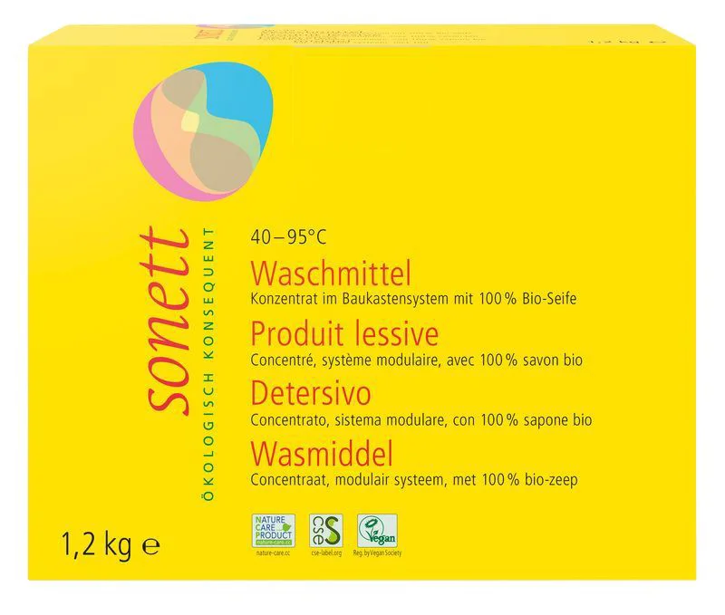 image for Detergent praf concentrat pentru rufe Sonett, 1200 g foto