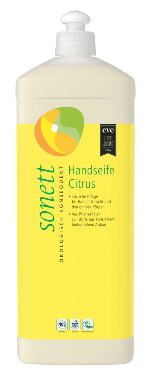 image for Rezerva sapun lichid pentru maini Sonett Citrus, 1000 ml foto