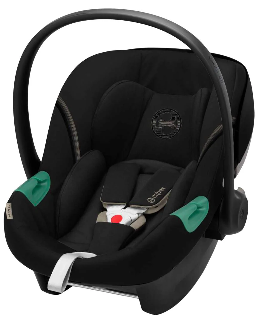 Scoica auto Cybex Aton S2 i-Size Moon Black, 0-13 kg foto