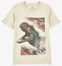 Carter's Tricou Ivory Dino foto