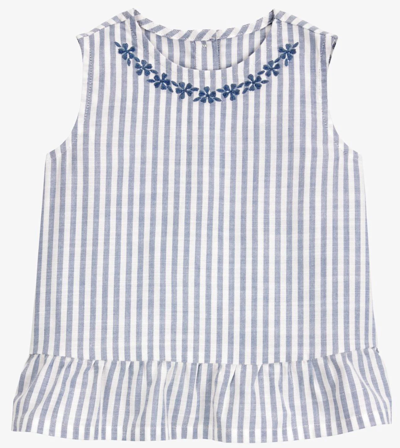 image for Carter's Кофта Woven Tank Blue Stripe foto