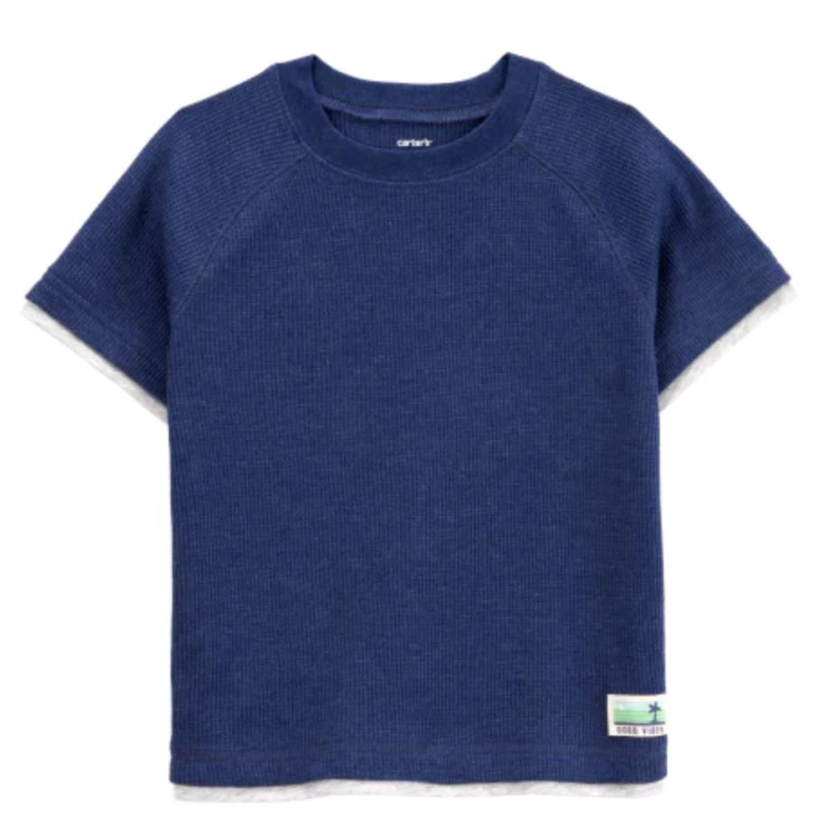 image for Carter's Tricou Thermal Navy foto