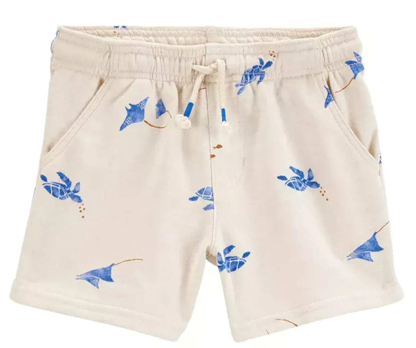 Carter's Pantaloni scurti Ivory Sea Print foto