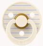 Suzeta rotunda din latex BIBS Studio Colour Pin - Ivory Hush (0-6 luni) foto