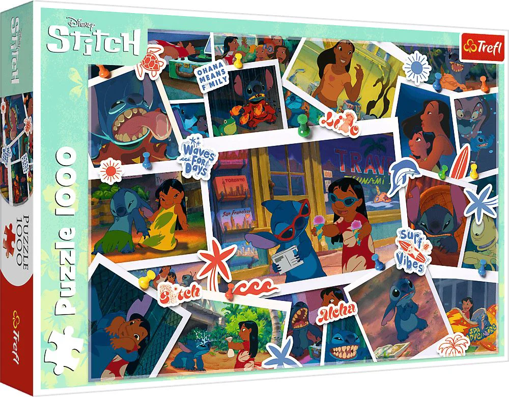 Puzzle Trefl Lilo&Stitch Sweet Memories, 1000 el. foto