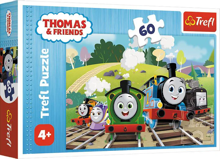 Puzzle Trefl Thomas on a trip, 60 el. foto