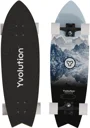 Skateboard Yvolution Dynamo Cruiser LED, 76 cm, Albastru foto