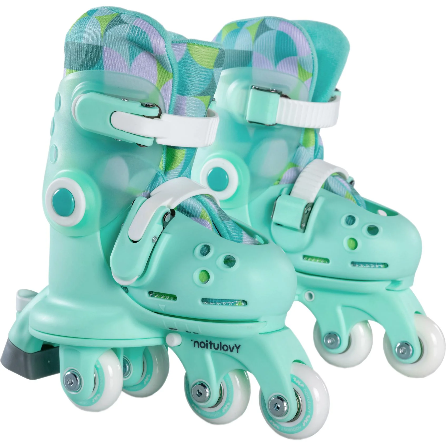 image for Patine cu rotile Yvolution Twista, 30-34, Verde foto