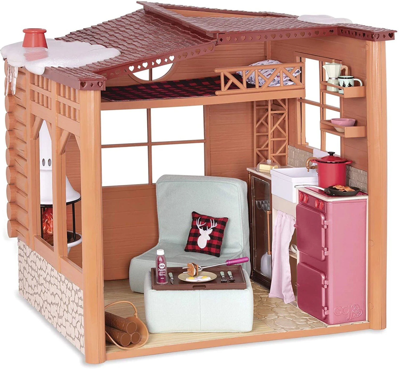 image for Set de joaca Our Generation Cozy Cabin foto