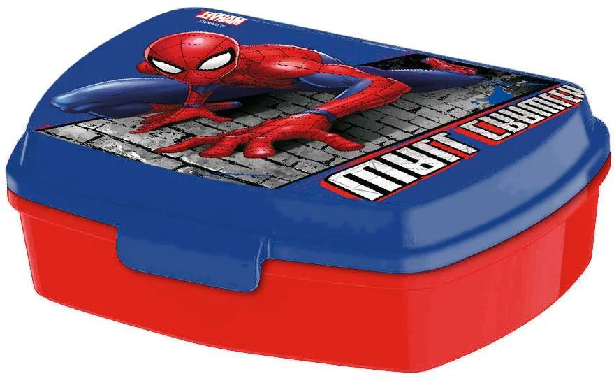 image for Ланчбокс и бутылка для воды из алюминия KiDS Spiderman foto