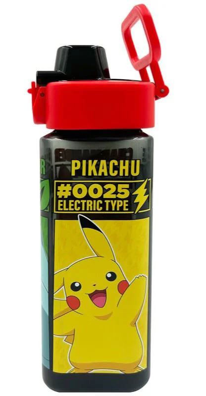 Sticla patrata pentru apa KiDS Pokemon, 500 ml foto