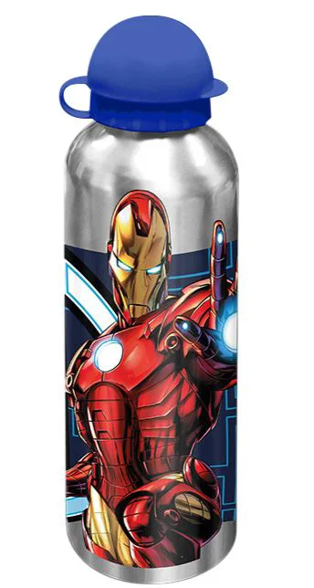 image for Бутылка для воды из алюминия KiDS Avengers, 500 мл foto