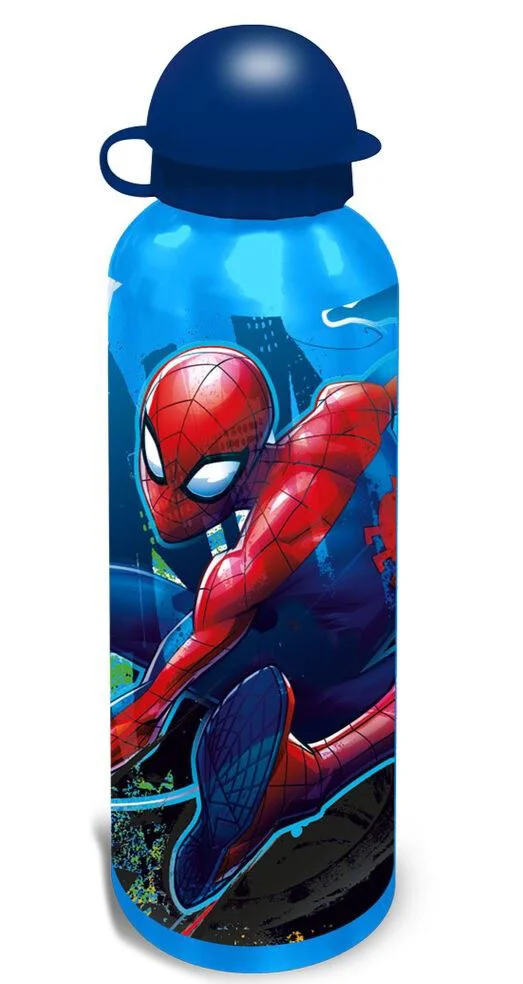 image for Бутылка для воды из алюминия KiDS Spiderman, 500 мл foto