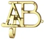 Puzzle IQ Eureka Mini Huzzle ABC gold foto