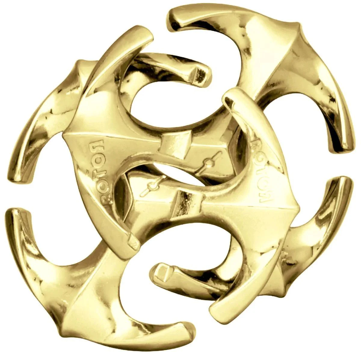 Puzzle IQ Eureka Mini Huzzle Rotor gold foto