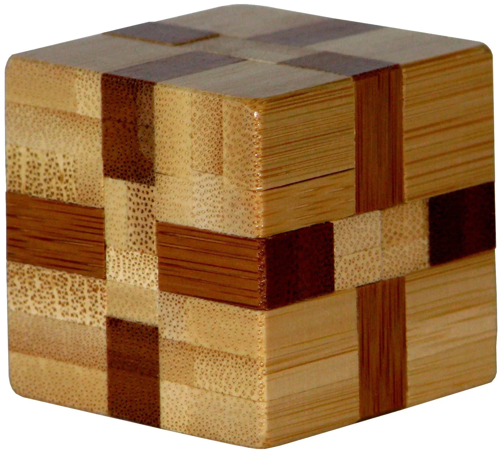 image for Puzzle IQ Eureka Bamboo Cube*** foto