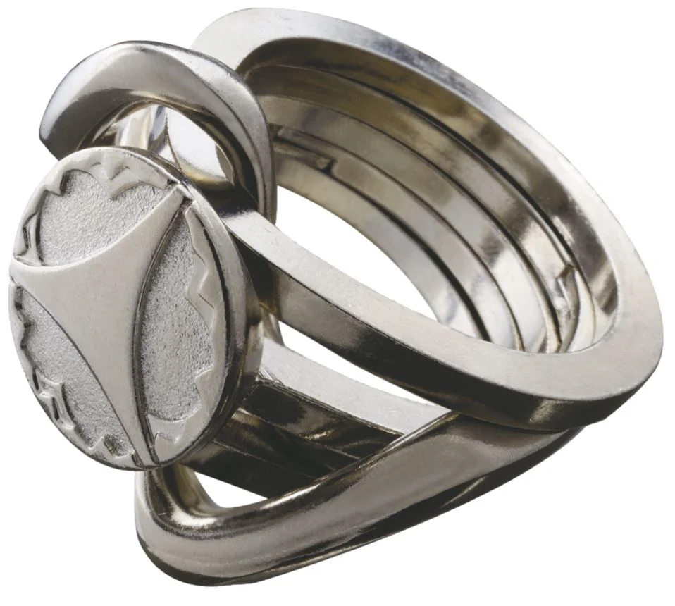 image for Puzzle mecanic Eureka Huzzle Cast Ring II Level 5 foto