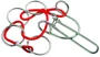 Puzzle metalic Eureka Racing Wire Puzzle #10 foto