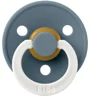 Suzeta rotunda din latex BIBS Glow Petrol (0-6 luni) foto
