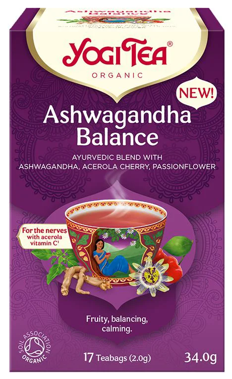 image for Чай Yogi Tea Ashwagandha Balance, 17 пакетиков foto