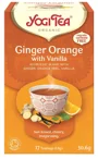 Чай Yogi Tea Ginger Orange, 17 пакетиков foto