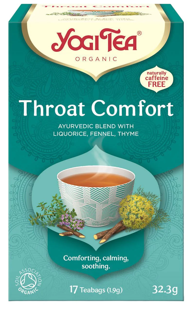 image for Ceai bio Yogi Tea Throat Comfort, 17 buc. foto