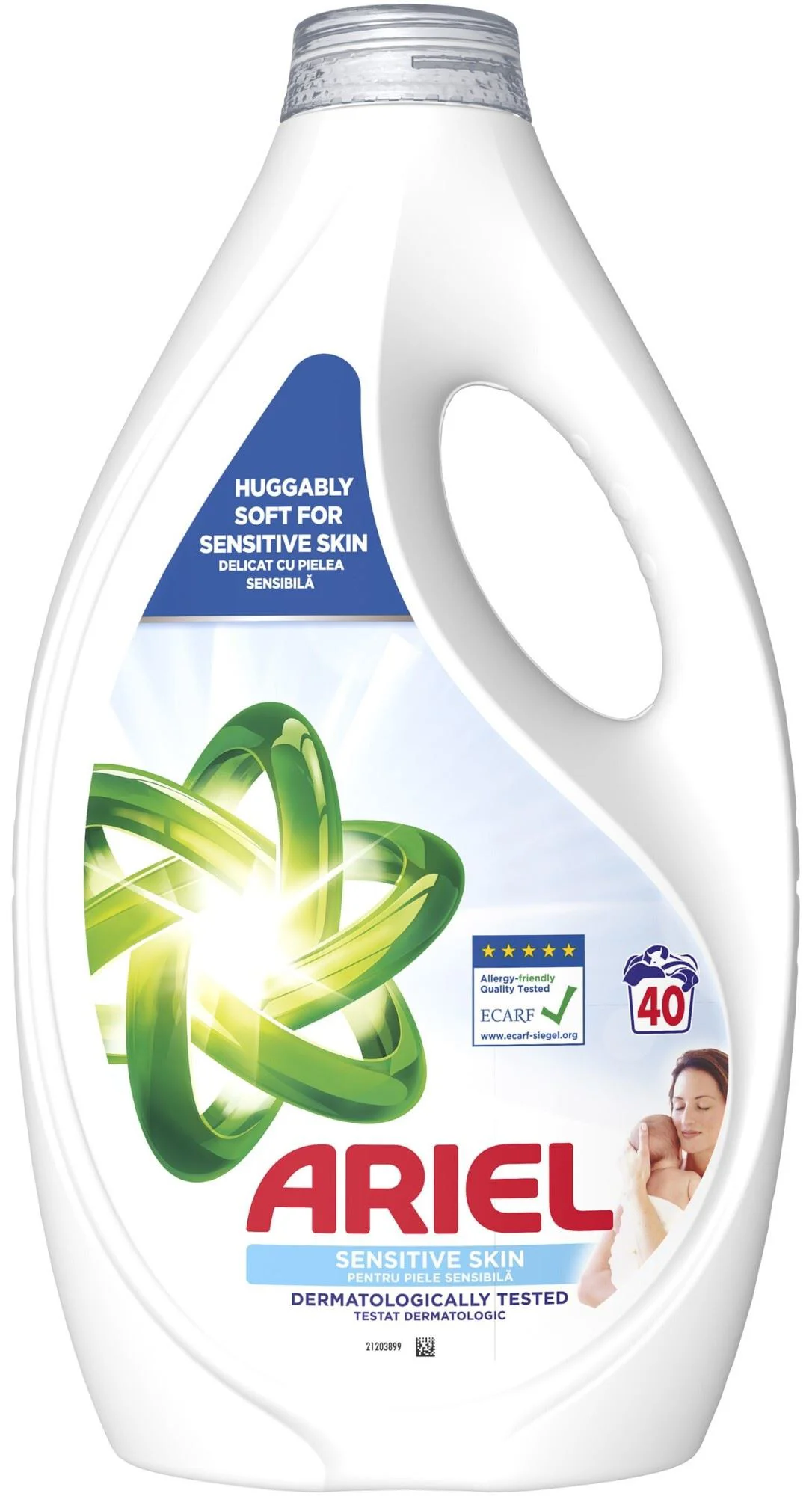 image for Жидкое средство для стирки Ariel Sensitive, 40 стирок foto