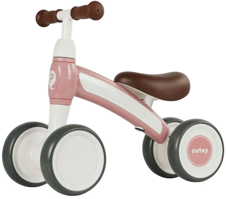 Bicicleta fara pedale Qplay Cutey Retro Pink foto