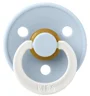 Suzeta rotunda din latex BIBS Baby Blue Glow (18-36 luni) foto