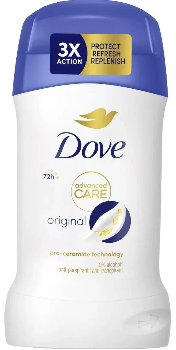 image for Antiperspirant Dove Stick Advanced Care Original, 50 ml foto